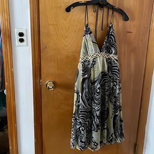 Laundry halter dress